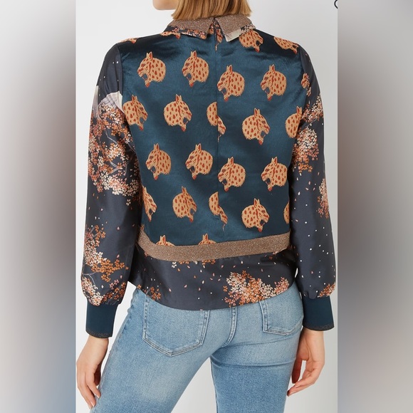 scotch and soda silk blouse xs - Picture 2 of 16